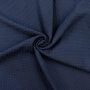 Hot Sell Navy Blue Waffle Weave Hotel Luxury Spa Bathroom Polyester Shower Curtain, 230gsm Quality Heavy Duty Shower Curtain/