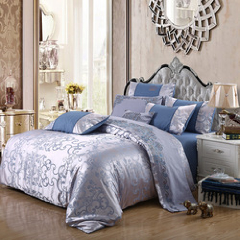 Ensemble de literie de luxe en gros, Ensembles de literie de mariage de luxe en stock Queen Comforter@