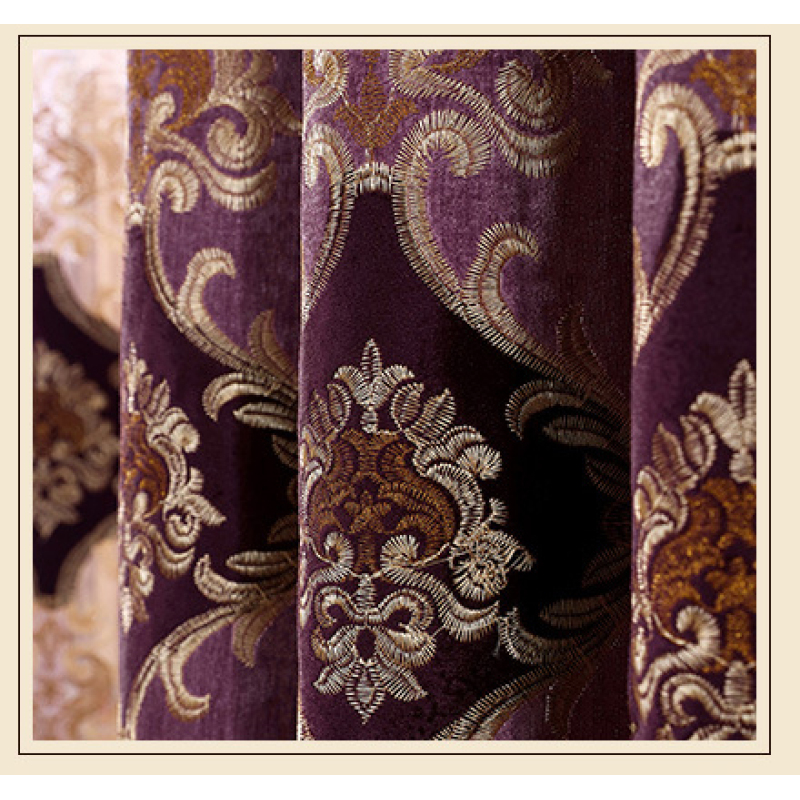 Embroidered Turkish Curtains Embroidery / Best Selling Products Cotton Blackout Living Room Flat Window Hotel Office Hospital