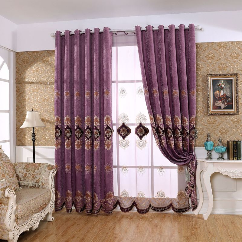 Embroidered Turkish Curtains Embroidery / Best Selling Products Cotton Blackout Living Room Flat Window Hotel Office Hospital