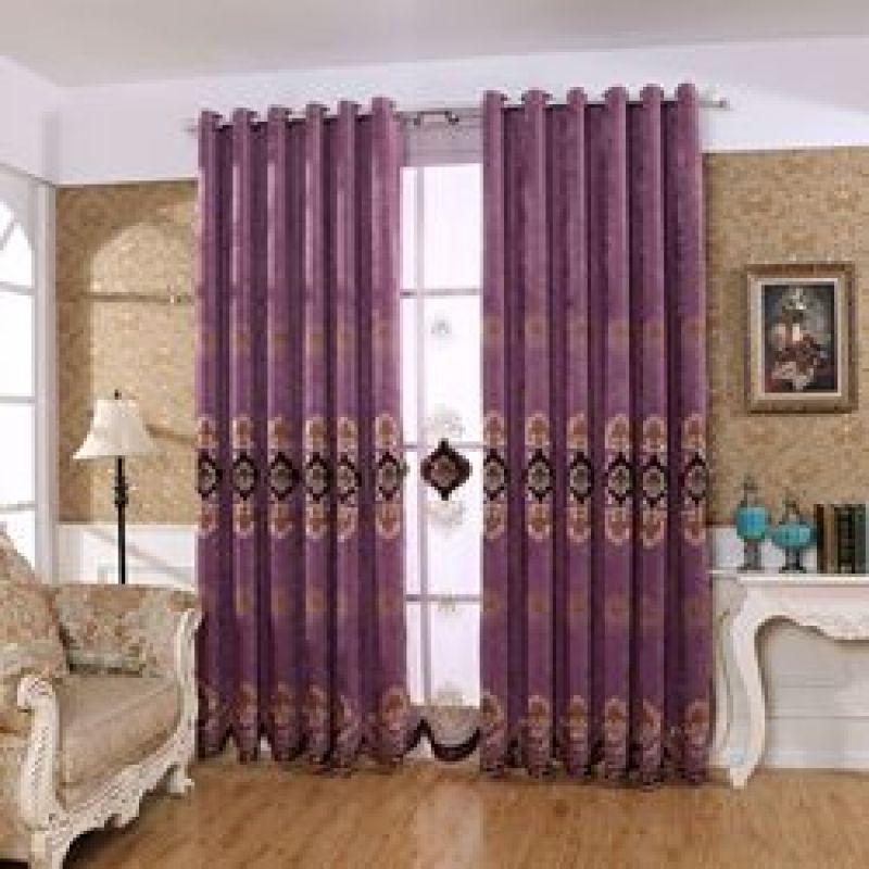 Embroidered Turkish Curtains Embroidery / Best Selling Products Cotton Blackout Living Room Flat Window Hotel Office Hospital