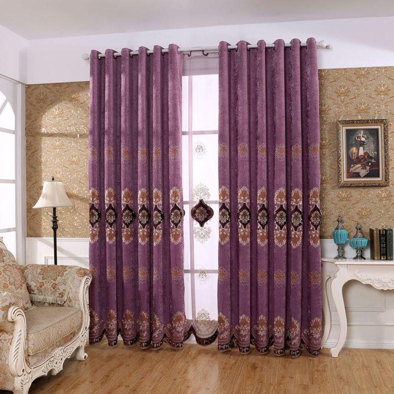 Embroidered Turkish Curtains Embroidery / Best Selling Products Cotton Blackout Living Room Flat Window Hotel Office Hospital