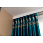 Spot wholesale Customized Jacquard Modern Blackout Window Curtain for Living Room Shading Curtain#
