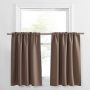 Wholesale Cheap 3 Pieces Set Geometric navy blue  Kitchen Curtain Polyester Rod Pocket Curtain With Valance Designs