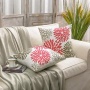 wholesale latest design flower pattern cushion covers
