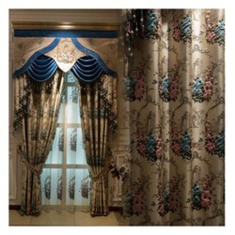 China Import latest Items Ready Made Blackout Cortinas,Europa Kitchen Curtains Window Curtains/