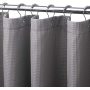 Amazon Grey  Waffle Weave Hotel Quality Bathroom 72x72 Inches 100%Polyester Shower Curtain, Heavy Duty Fabric Shower Curtain/