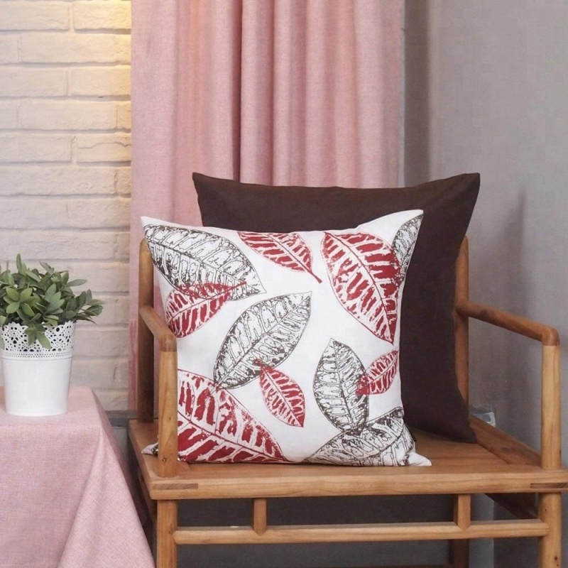 handicrafts floral ribbon jacquard sofa seat cushion covers design
