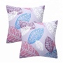 handicrafts floral ribbon jacquard sofa seat cushion covers design