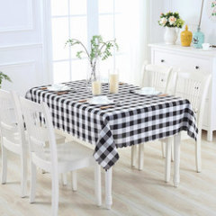 China  Plaid Round Polyester Table Cover Waterproof Iolproof Coffee Table Cloth table linens party tablecloths wedding