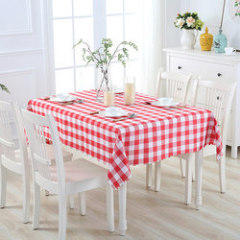 China  Plaid Round Polyester Table Cover Waterproof Iolproof Coffee Table Cloth table linens party tablecloths wedding