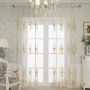 Europa turkish curtain, Contener home embroid sheer modele de rideaux salon/
