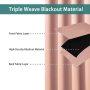Pam Pam lace Blackout Curtains Window  Thick window Curtain High Shading Drapes Blinds\