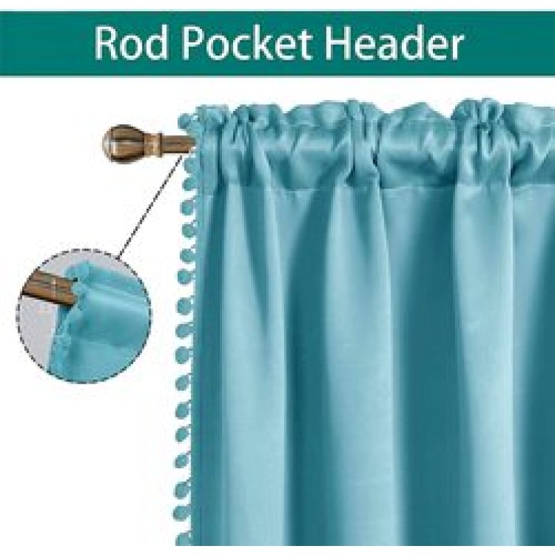 Pam Pam lace Blackout Curtains Window  Thick window Curtain High Shading Drapes Blinds\