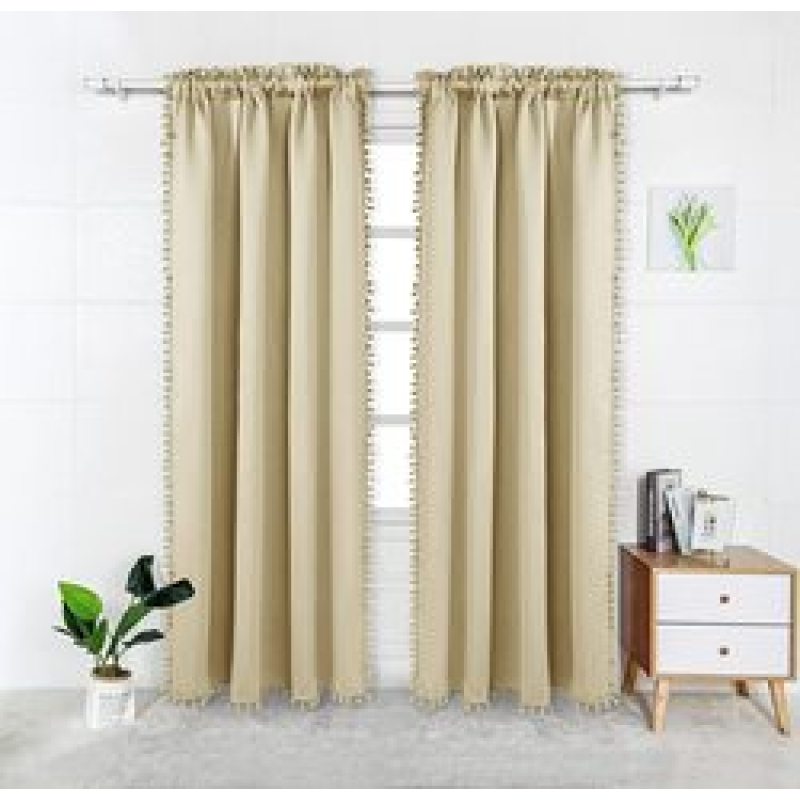 Pam Pam lace Blackout Curtains Window  Thick window Curtain High Shading Drapes Blinds\