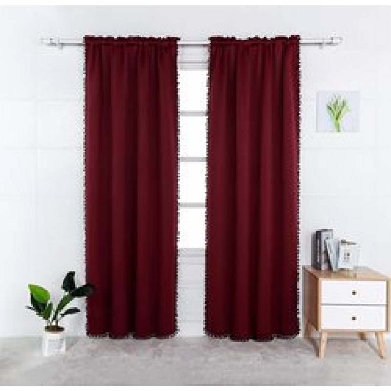 Pam Pam lace Blackout Curtains Window  Thick window Curtain High Shading Drapes Blinds\