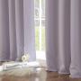 Cheap custom lilac home decor hanging elegant curtains for the living room