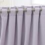 Cheap custom lilac home decor hanging elegant curtains for the living room