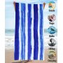 Stripe Beach Towel, Printed Beach Towel, Printed Beach Towel#