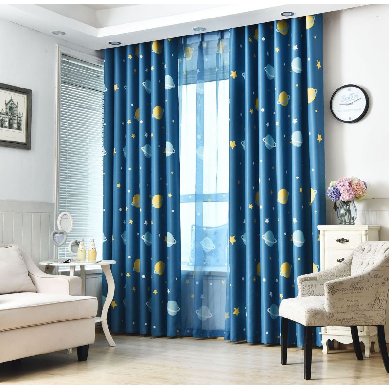 Home Kids Bed Dacron blackout Fabric,China Suppliers Guangzhou Blackout curtain^