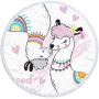 New Unicorn Print Round Beach Towel, Custom Microfiber Beach Towels for Kids#