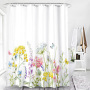 Drop shipping can custom Factory direct sale shower curtain ,polyester bathroom curtain for sale