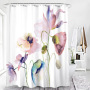 Drop shipping can custom Factory direct sale shower curtain ,polyester bathroom curtain for sale