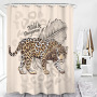 Drop shipping can custom Factory direct sale shower curtain ,polyester bathroom curtain for sale