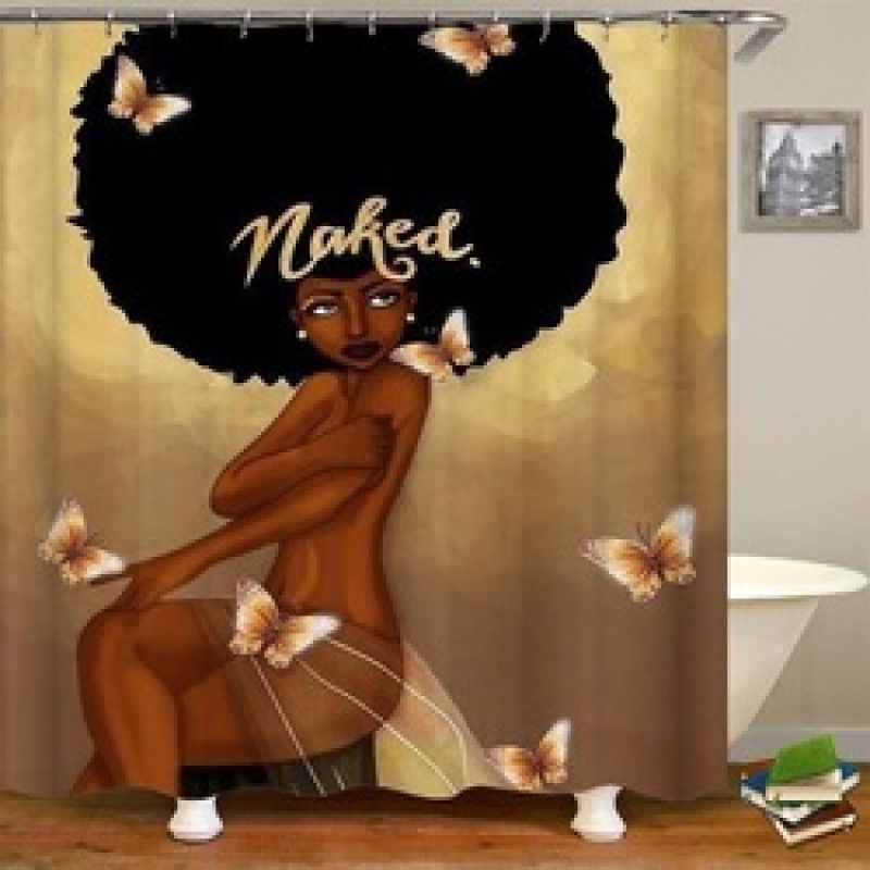 Cheap Digital Print Bathroom Curtain Set Shower, New Boy Shower Curtain Hotel/
