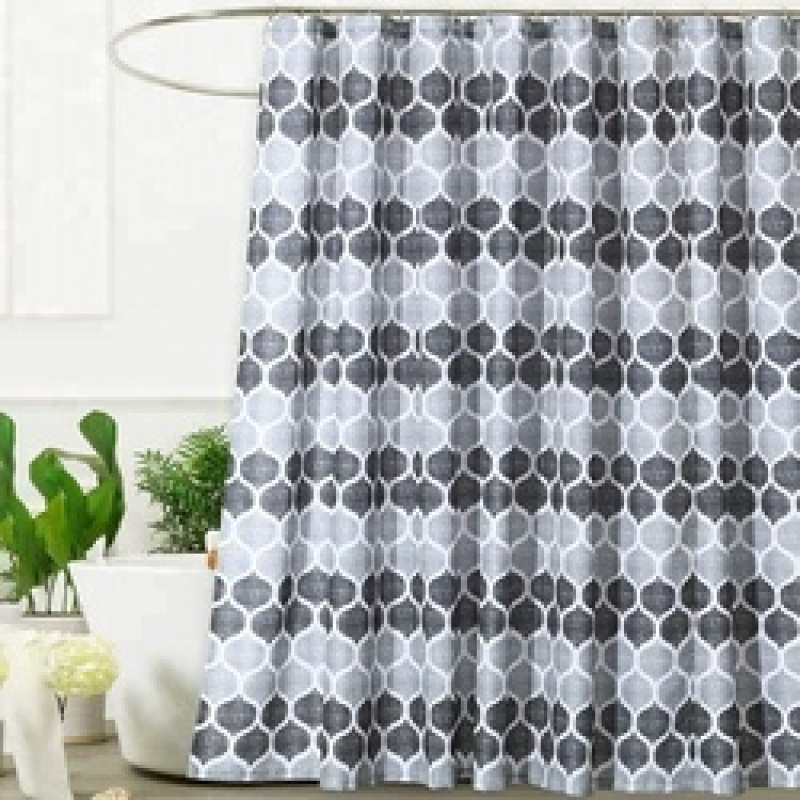 new design waterproof blackout bathroom 3d shower curtain
