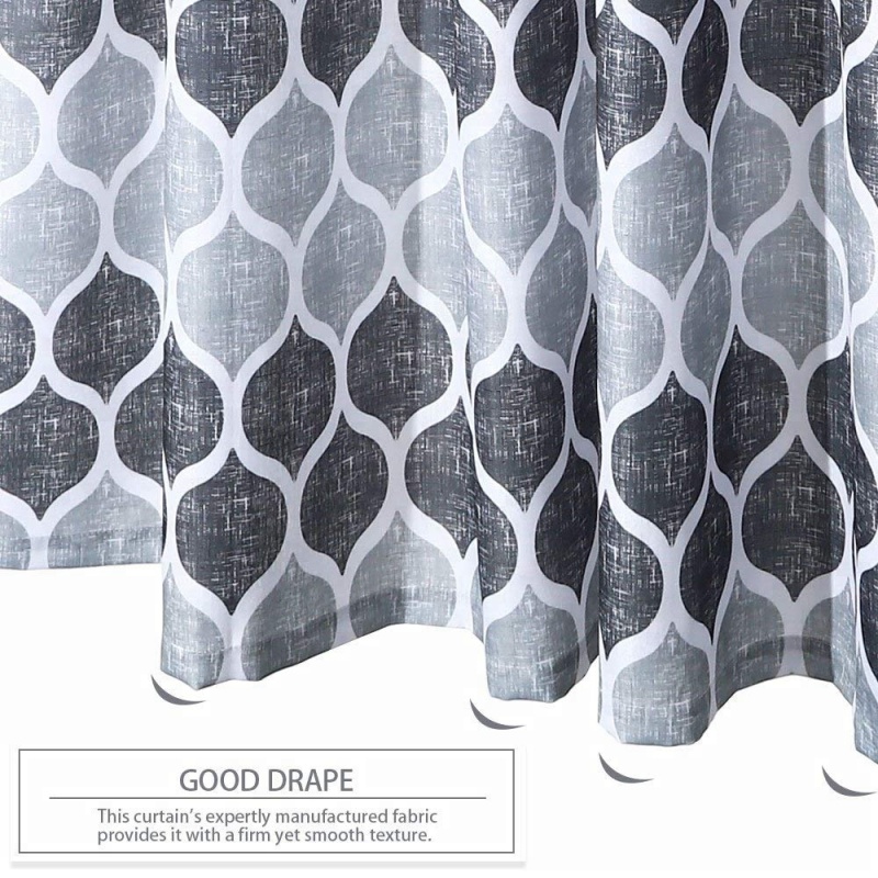 new design waterproof blackout bathroom 3d shower curtain