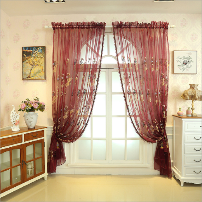 Europa goods made in turkey air curtain, Decoracion para el hogar voile macrame lace curtains&