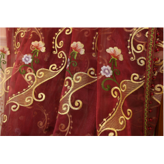 Europa goods made in turkey air curtain, Decoracion para el hogar voile macrame lace curtains&
