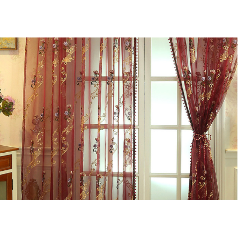 Europa goods made in turkey air curtain, Decoracion para el hogar voile macrame lace curtains&