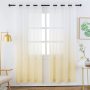 Best selling for foreign trade companies sheer Curtains , The gradient color Curtain#