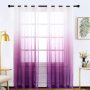 Best selling for foreign trade companies sheer Curtains , The gradient color Curtain#