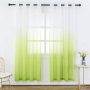 Best selling for foreign trade companies sheer Curtains , The gradient color Curtain#