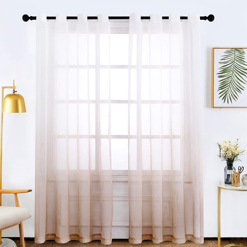 Best selling for foreign trade companies sheer Curtains , The gradient color Curtain#