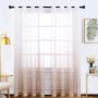 Best selling for foreign trade companies sheer Curtains , The gradient color Curtain#