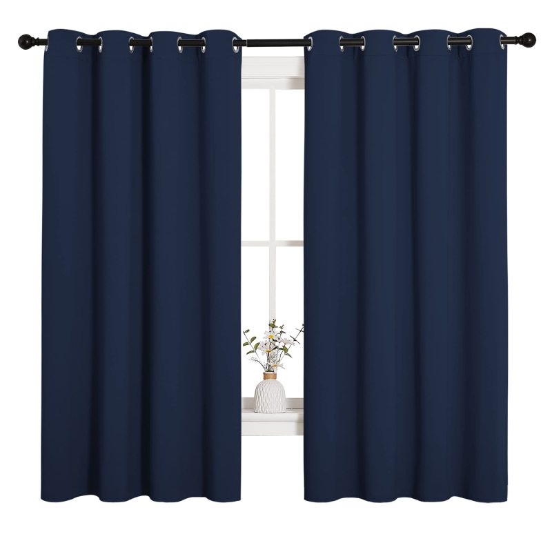 Blackout liner for window curtain multi-use hot selling 100% polyester fabric white 100% blackout curtains for windows