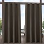Grommet Panels Set of 2 wedding pvc outdoor curtain, wind doesnt blow them up sunbed outdoor blackout curtain /