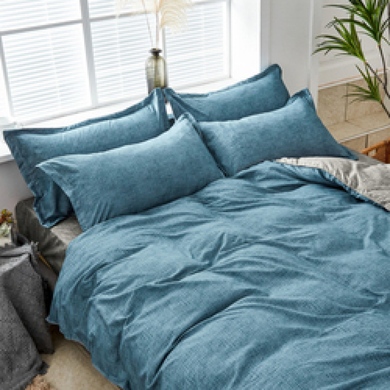 Amazon Hot Sale Printed 4 Piece Bed Sheet Set, Bed Sheet Cotton Set Bedding Set/