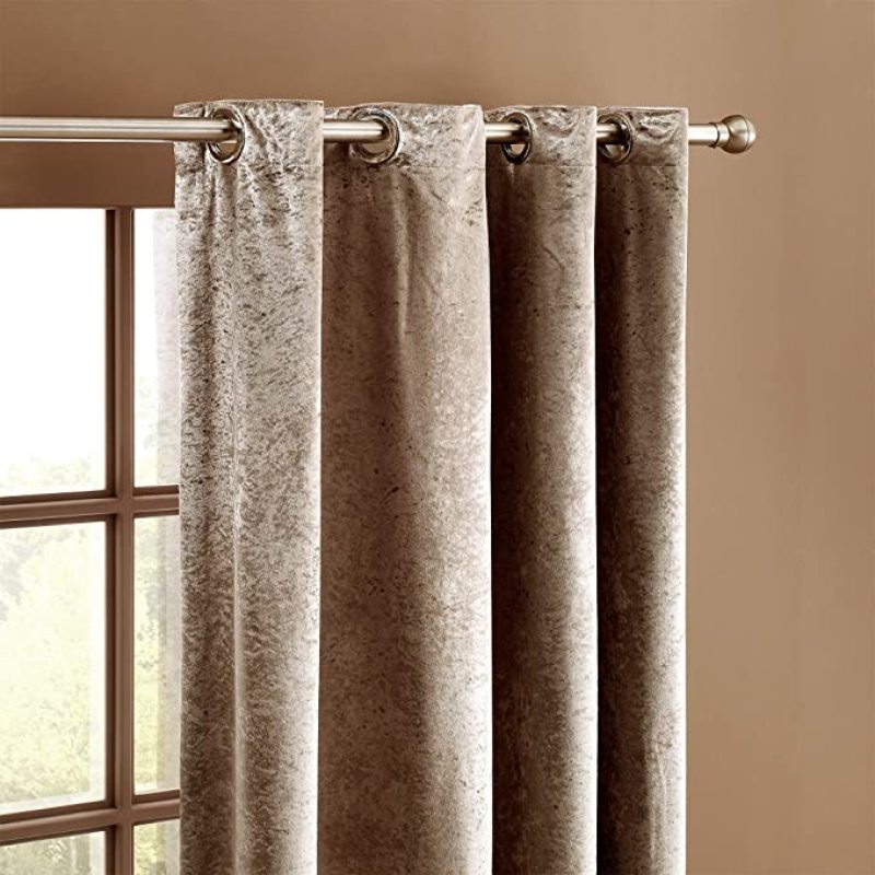 Luxury blackout velvet curtain plain color living room curtains,Velvet crush 90x90 curtain #