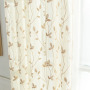 stocklot sheer hotel 92x90 in organza fabric for curtain, sheer voile organza embroidered sheer curtains
