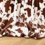 Cow Print Throw Blanket Fashion Heart Pattern Rabbit Shaggy Fuzzy Fur Thick Soft Warm Blankets for Bed Sofa Cover Kids Adults