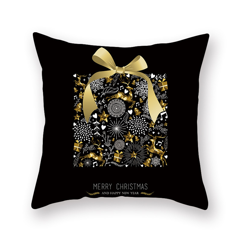 Polyester Coshion Cover Cushion, Customize New Design Christmas Cushion Cover/