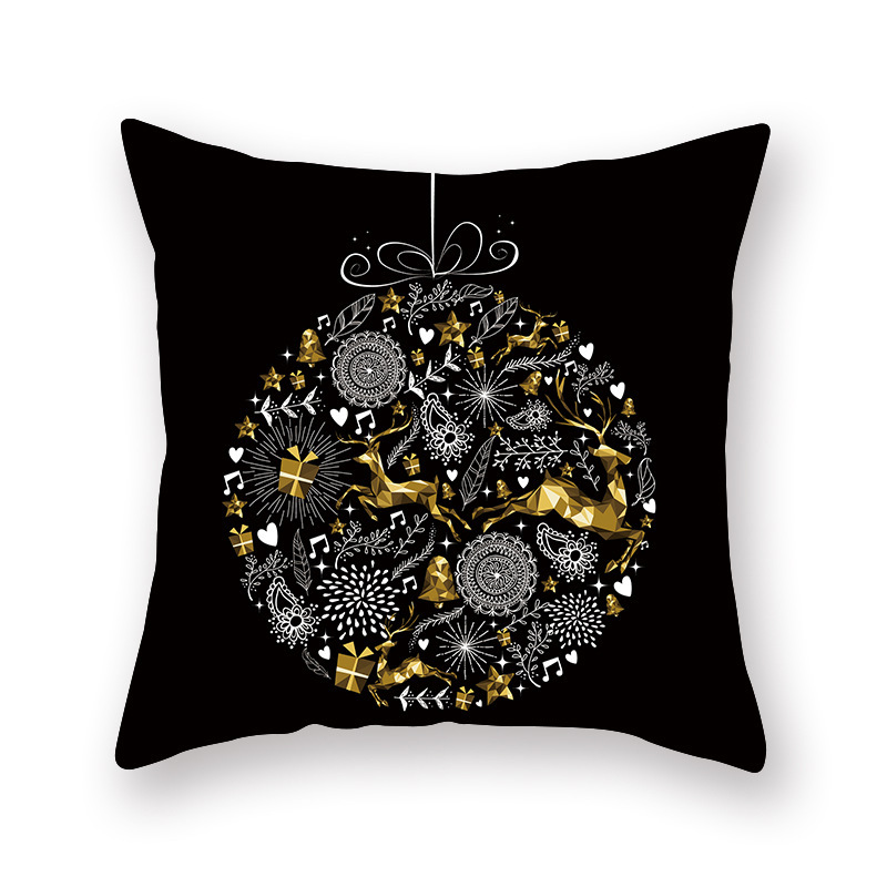 Polyester Coshion Cover Cushion, Customize New Design Christmas Cushion Cover/