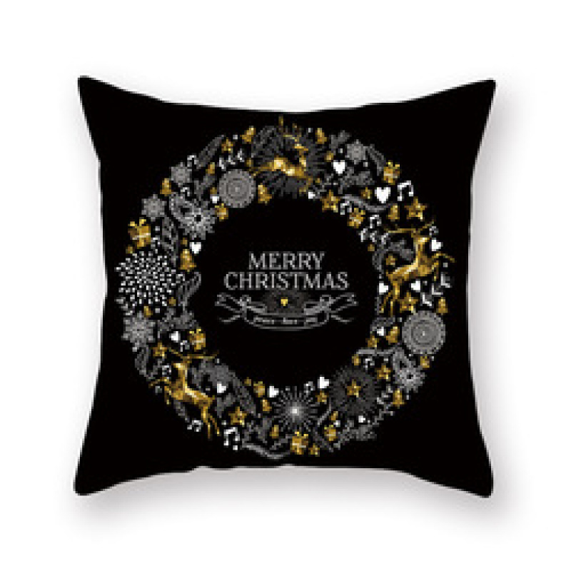 Polyester Coshion Cover Cushion, Customize New Design Christmas Cushion Cover/