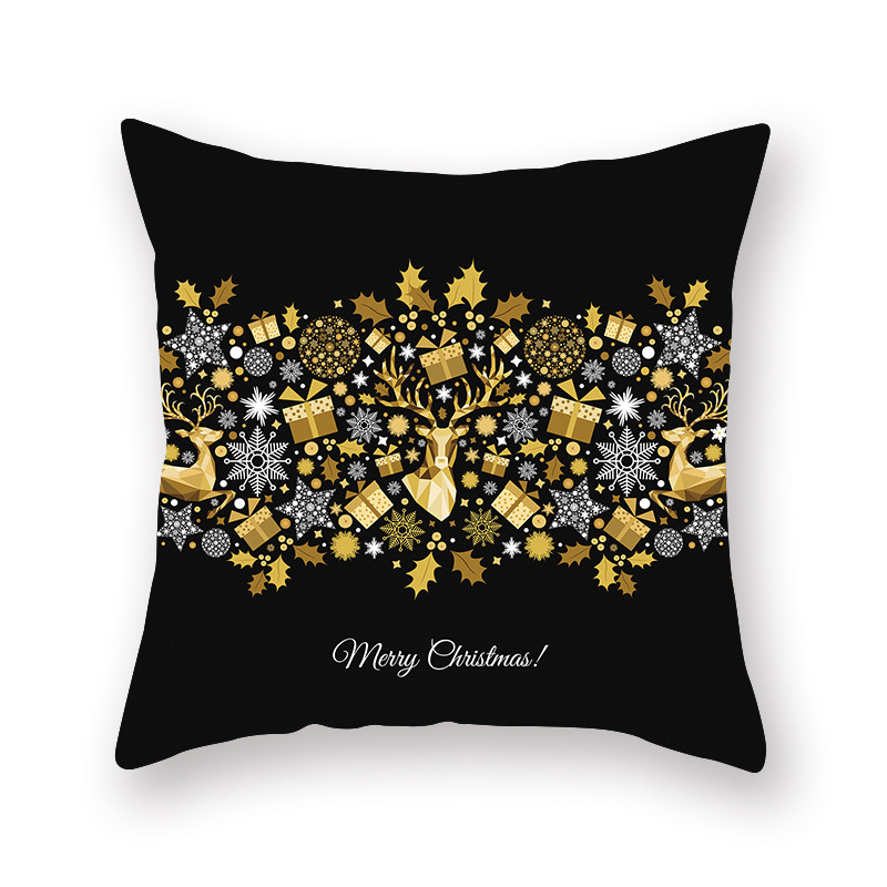Polyester Coshion Cover Cushion, Customize New Design Christmas Cushion Cover/