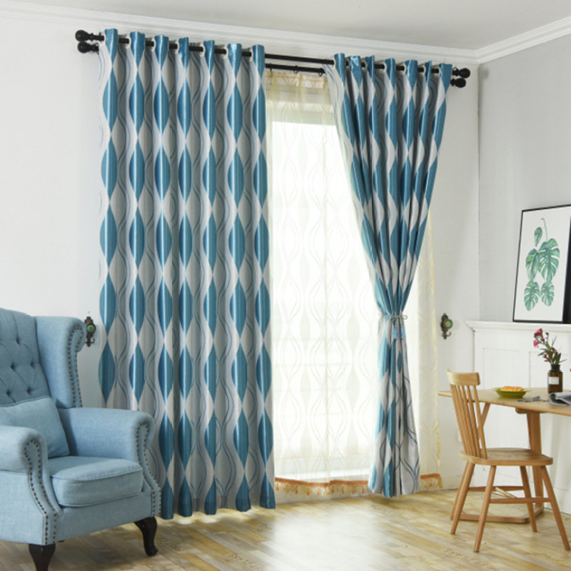 Decoracion Para El Hogar Soundproof Window Curtain Patterns, Online Store Jacquard Curtain Design For Bedroom/